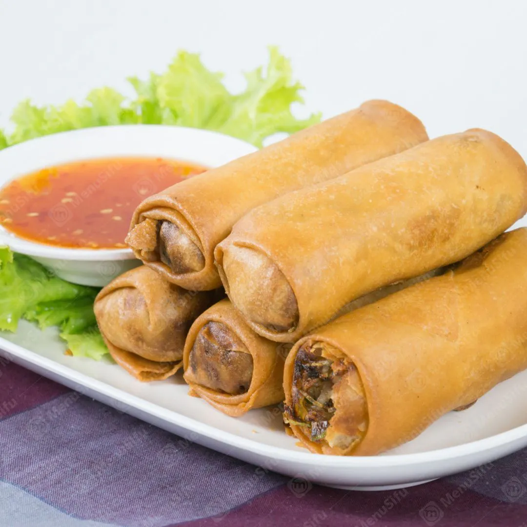 Egg roll at Ho Ho Cherry House, a Chinese Restaurant in Charlotte