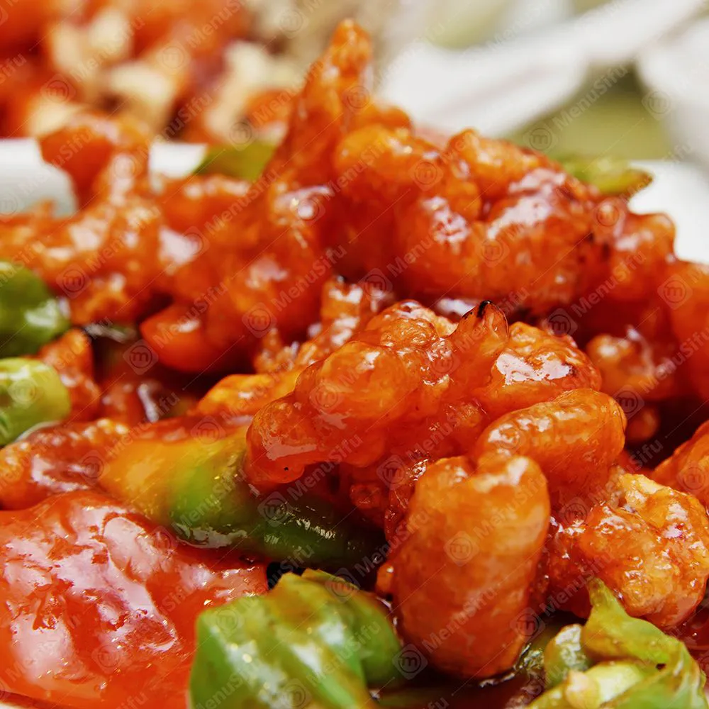 Sweet and Sour Chicken at Ho Ho Cherry House, a Chinese Restaurant in Charlotte